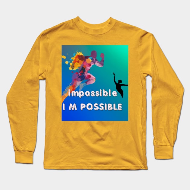 Positive thoughts Long Sleeve T-Shirt by Rivas Teepub Store